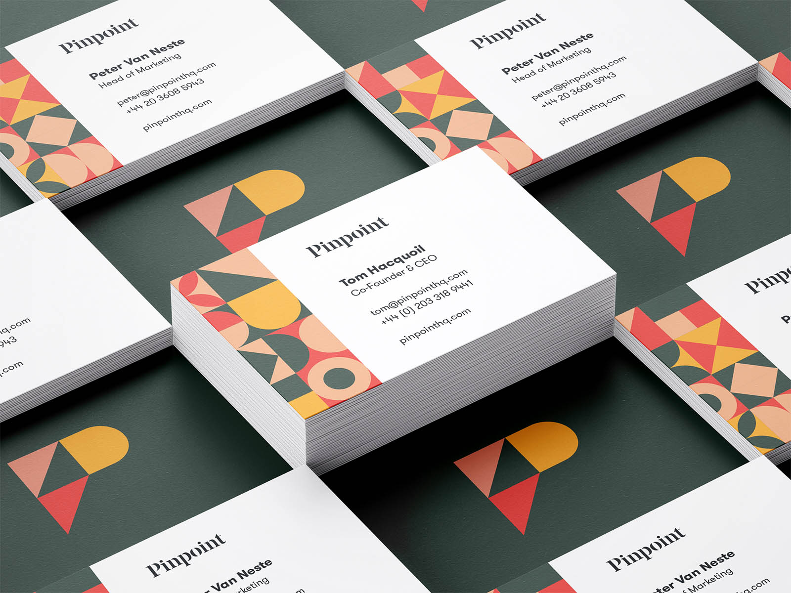 Pinpoint Brand Identity and Business Cards