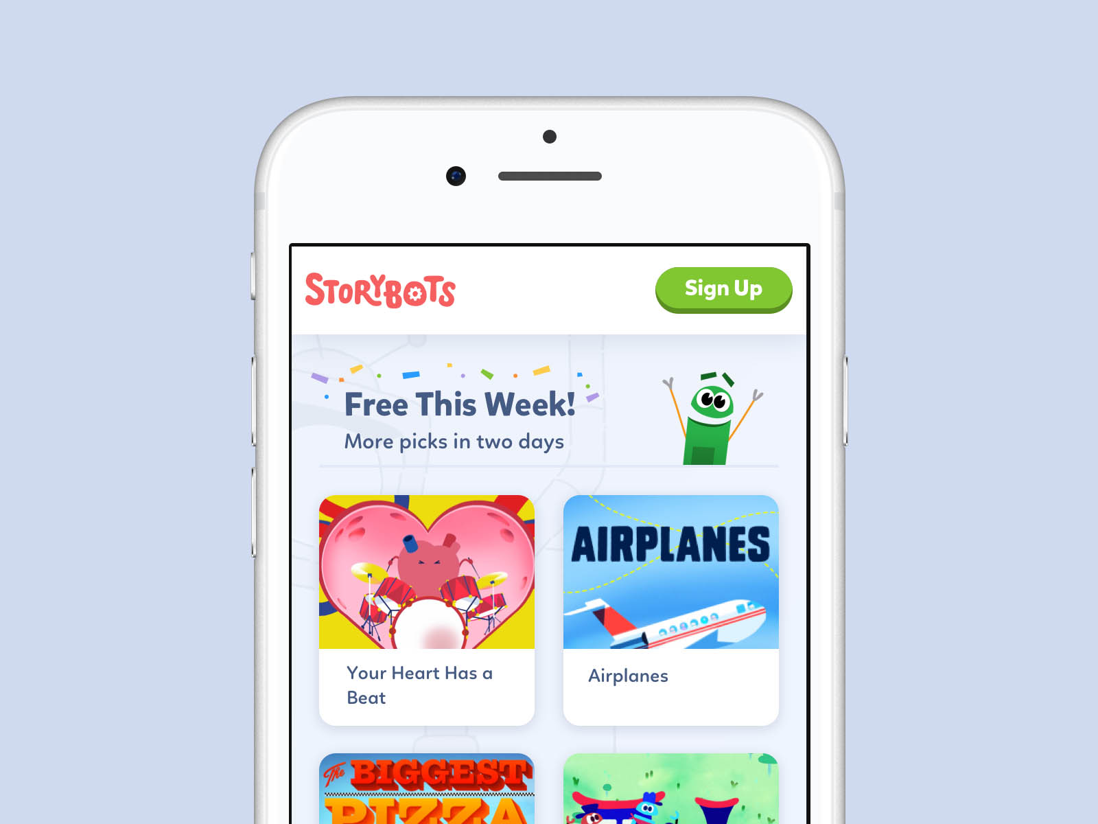 StoryBots App Design